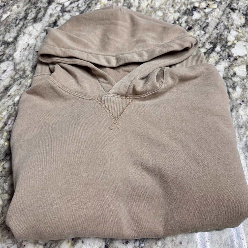 Abercrombie and Fitch Kids Light Brown Hoodie Size 15/16 - Picture 4 of 6